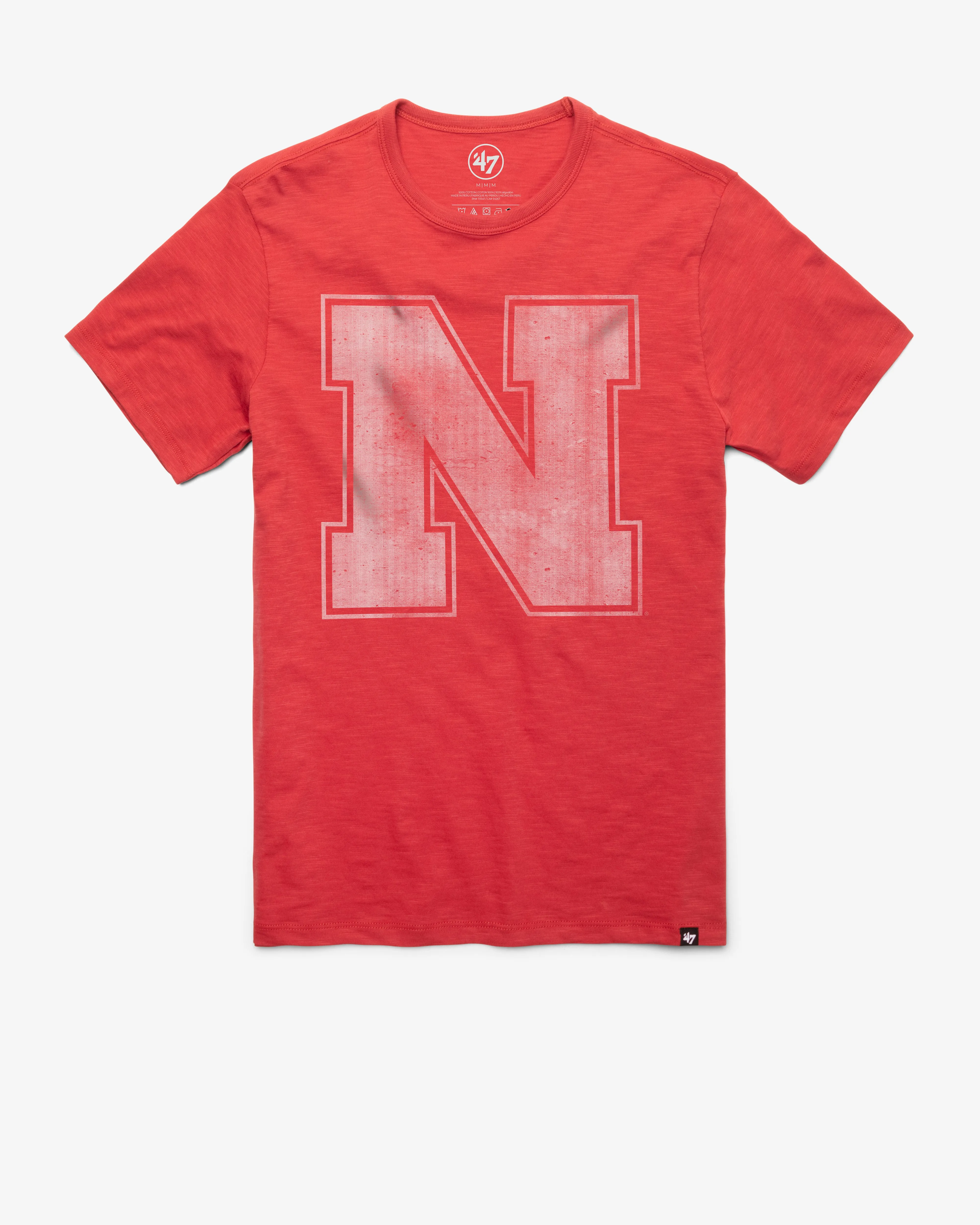 NEBRASKA CORNHUSKERS GRIT '47 SCRUM TEE