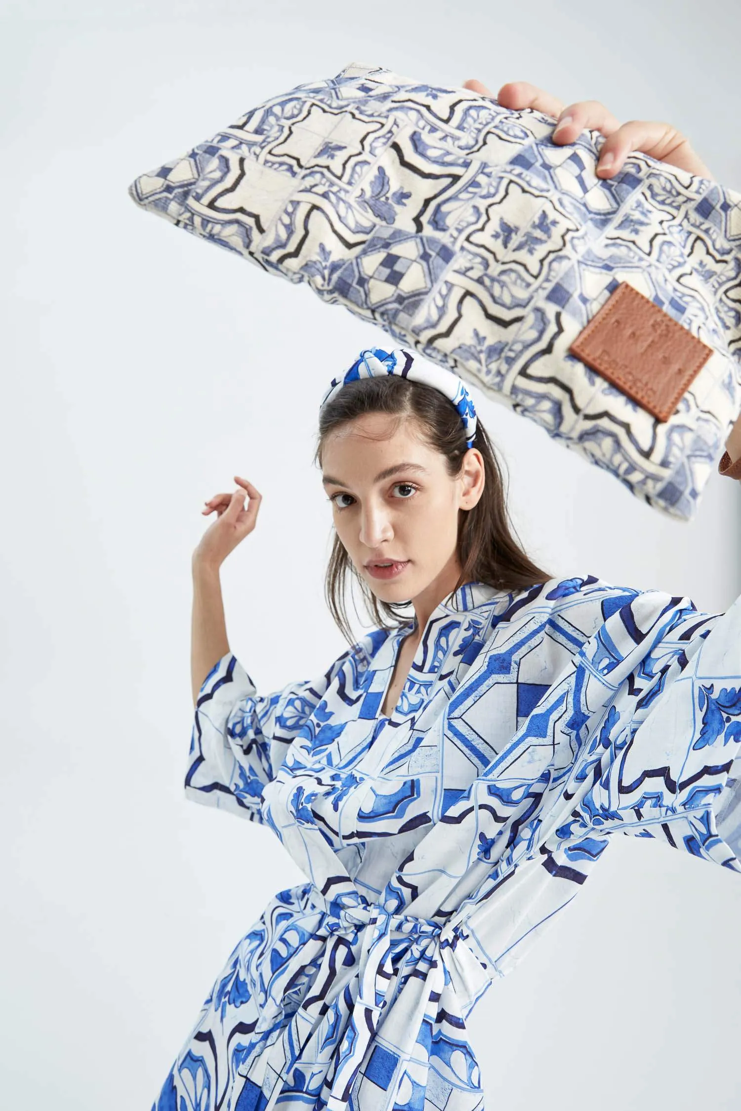 Nefes Istanbul X Defacto Patterned Handbag