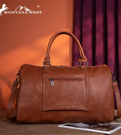 NEW DROP Montana West Tooled Collection Duffle Bag