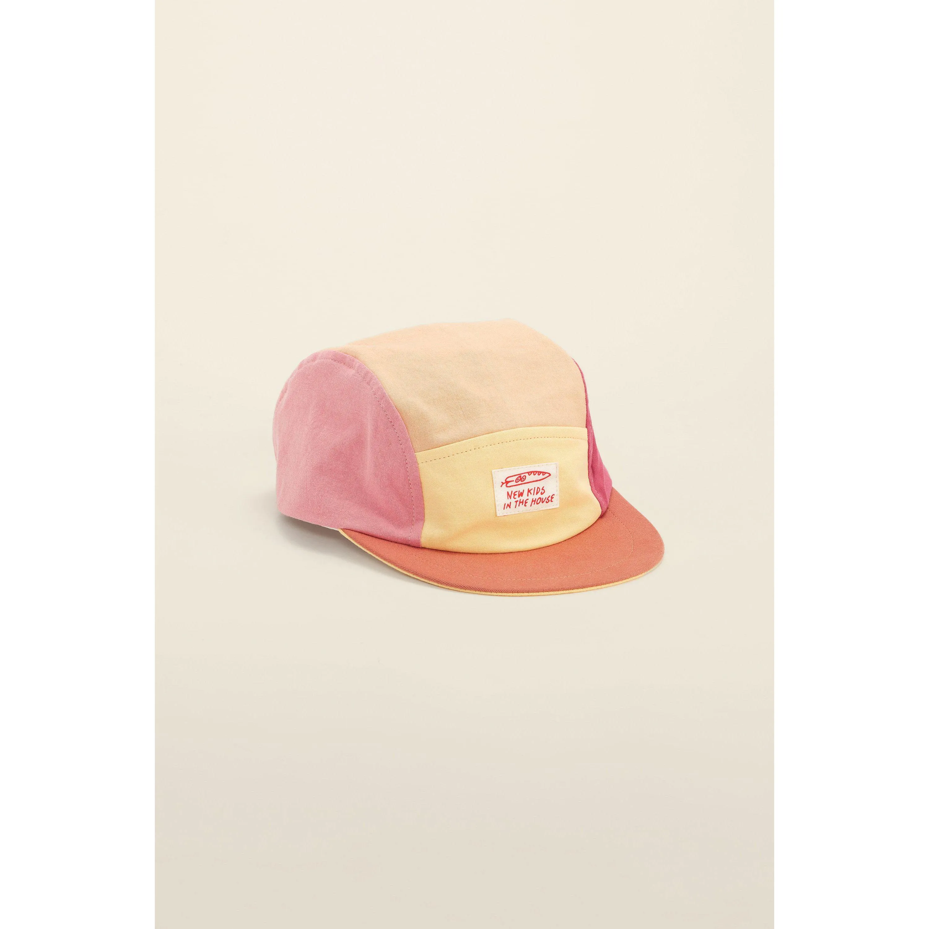 New Kids In The House - Calvin cap - Colourblock Cherry