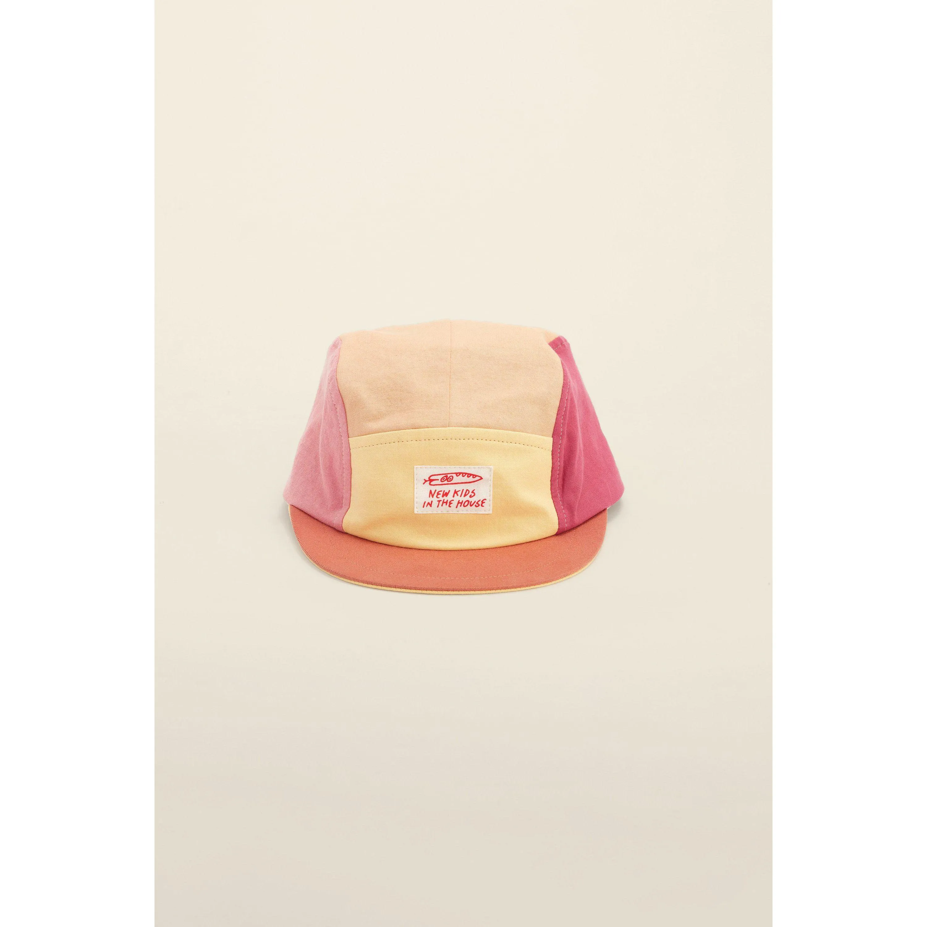 New Kids In The House - Calvin cap - Colourblock Cherry