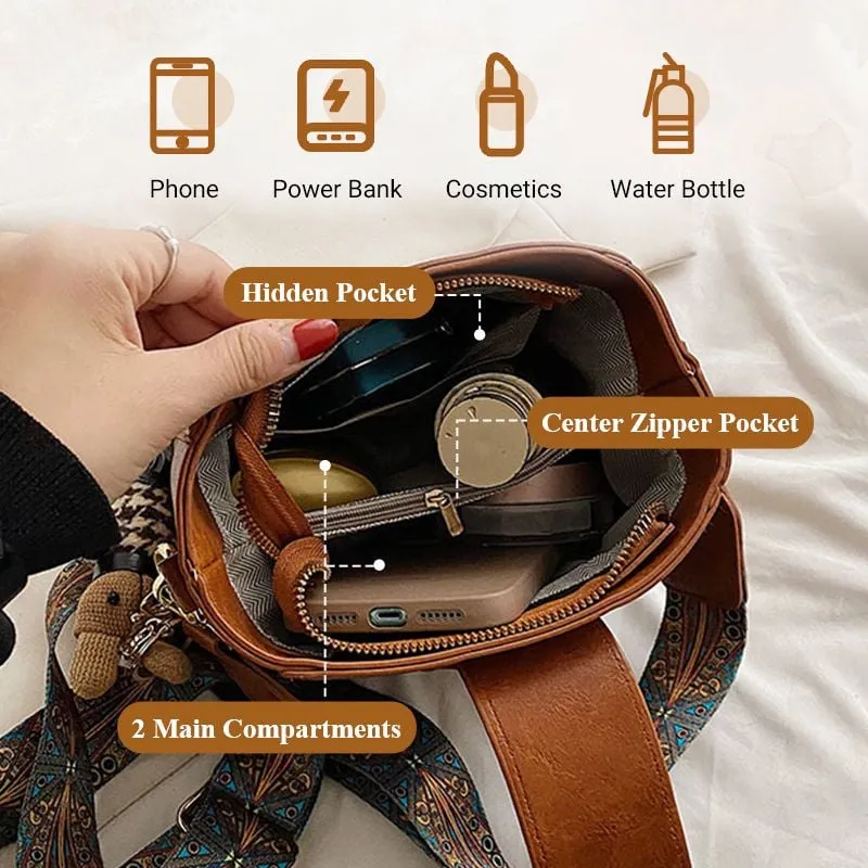 🎁New Year Hot Sale-54% OFF👜Vintage Fashion Bag with Adjustable Wider Shoulder Strap