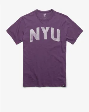 NEW YORK UNIVERSITY NYU VIOLETS GRIT '47 SCRUM TEE