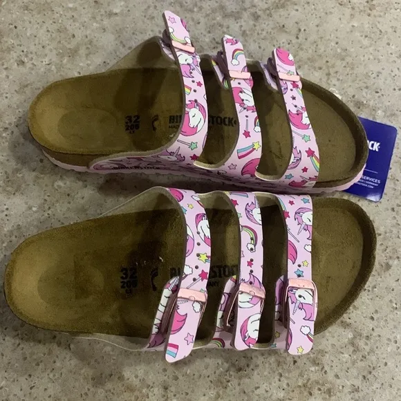 NWT Birkenstock Florida Kids Size 1 - 1.5