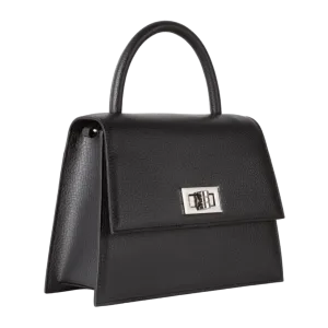 Origyn 03 MIRUM® Leather Kelly Bag | Black