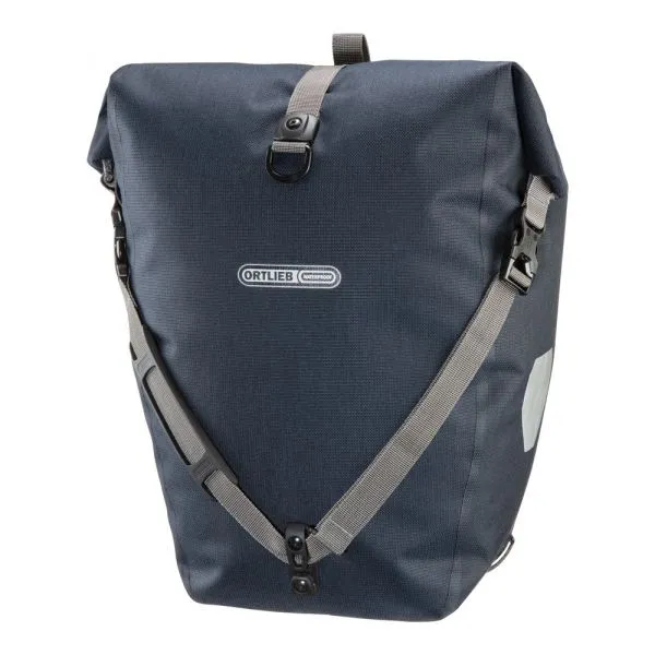 Ortlieb Back-Roller Urban Single Rear Pannier in Ink Blue