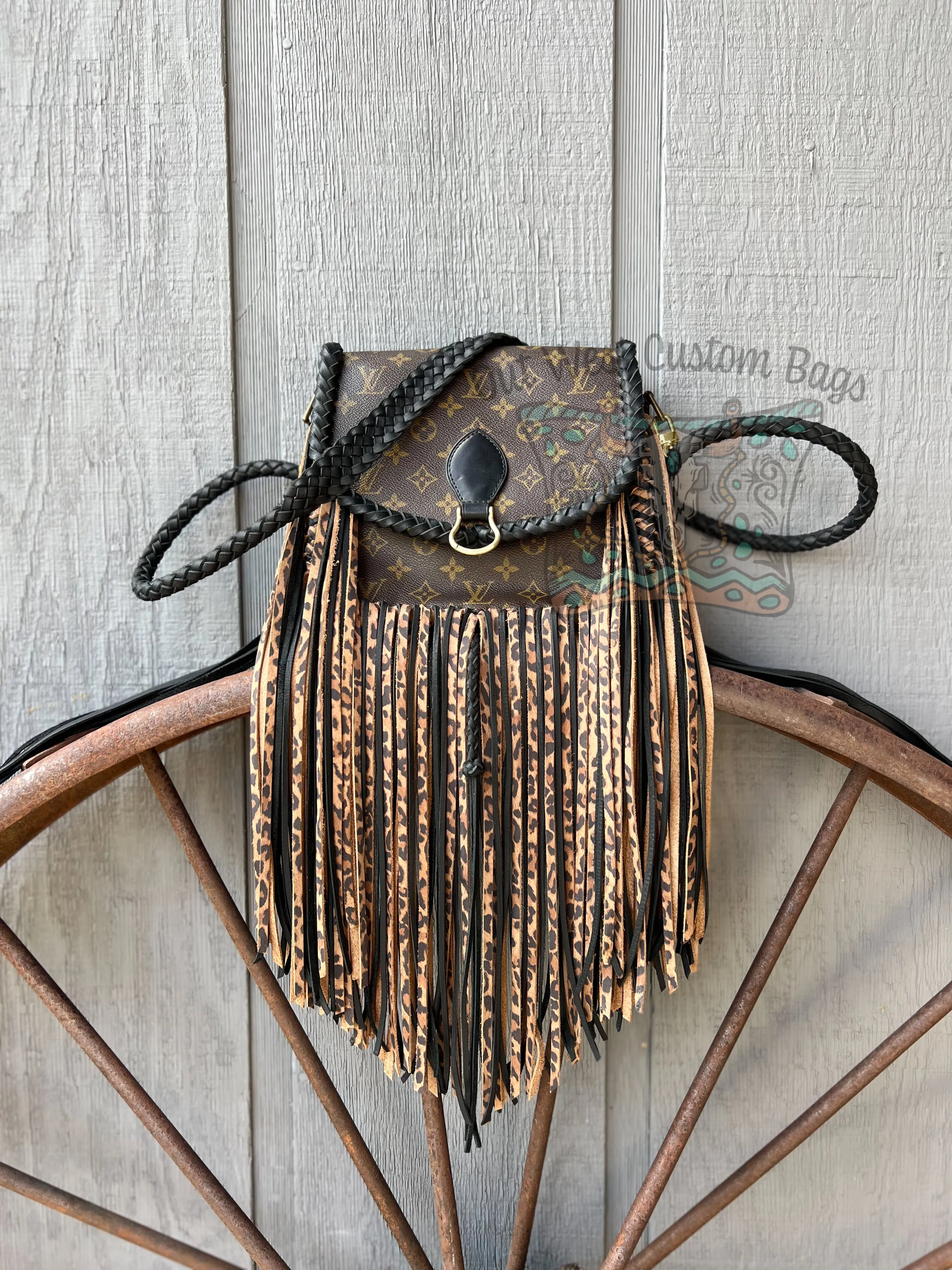 Out West St Cloud GM Custom Braided Leather and Fringe