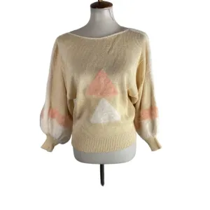 PaAviua Vintage Boho Fuzzy Sweater