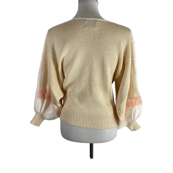PaAviua Vintage Boho Fuzzy Sweater