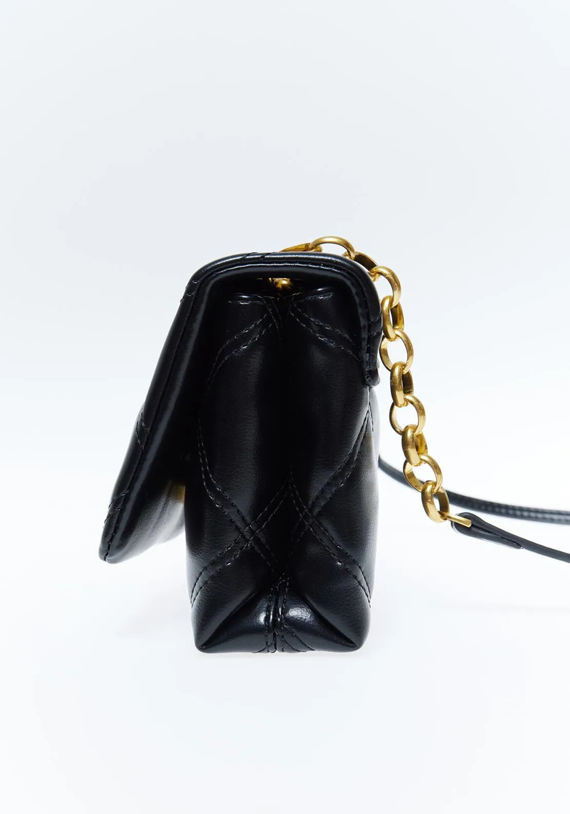 Padded Crossbody Bag - Black