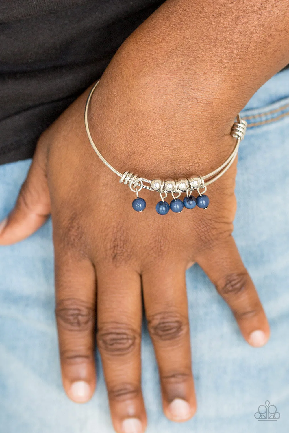 Paparazzi - All Roads Lead to ROAM Blue Bracelet