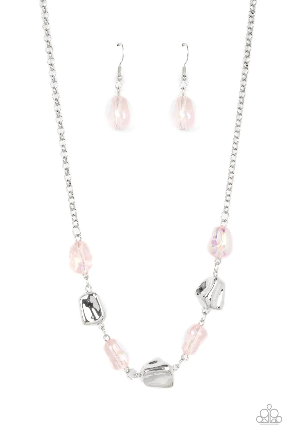 Paparazzi - Inspirational Iridescence - Pink Necklace