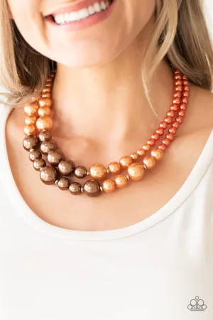 Paparazzi The More The Modest - Multi Pearl Necklace