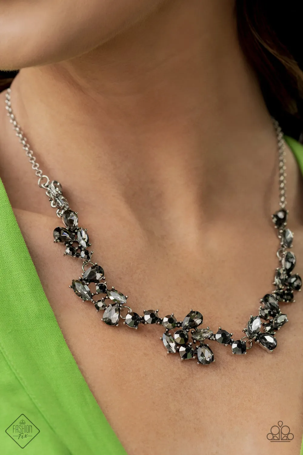 Paparazzi Welcome to the Ice Age Necklace Silver