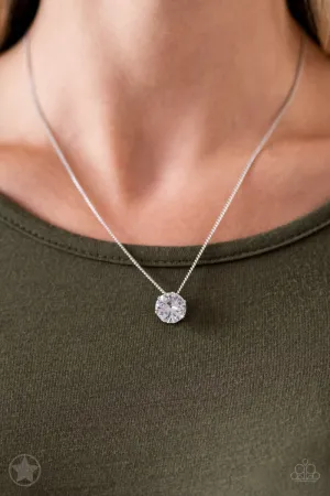 Paparazzi - What A Gem - White Necklace