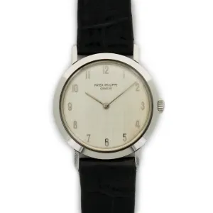 Patek Philippe Steel Calatrava Ref. 3509 with Box and Papers