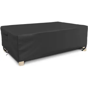 Patio Coffee Table Cover, Waterproof Outdoor Furniture Rectangular Small Table Covers - 126*62*28