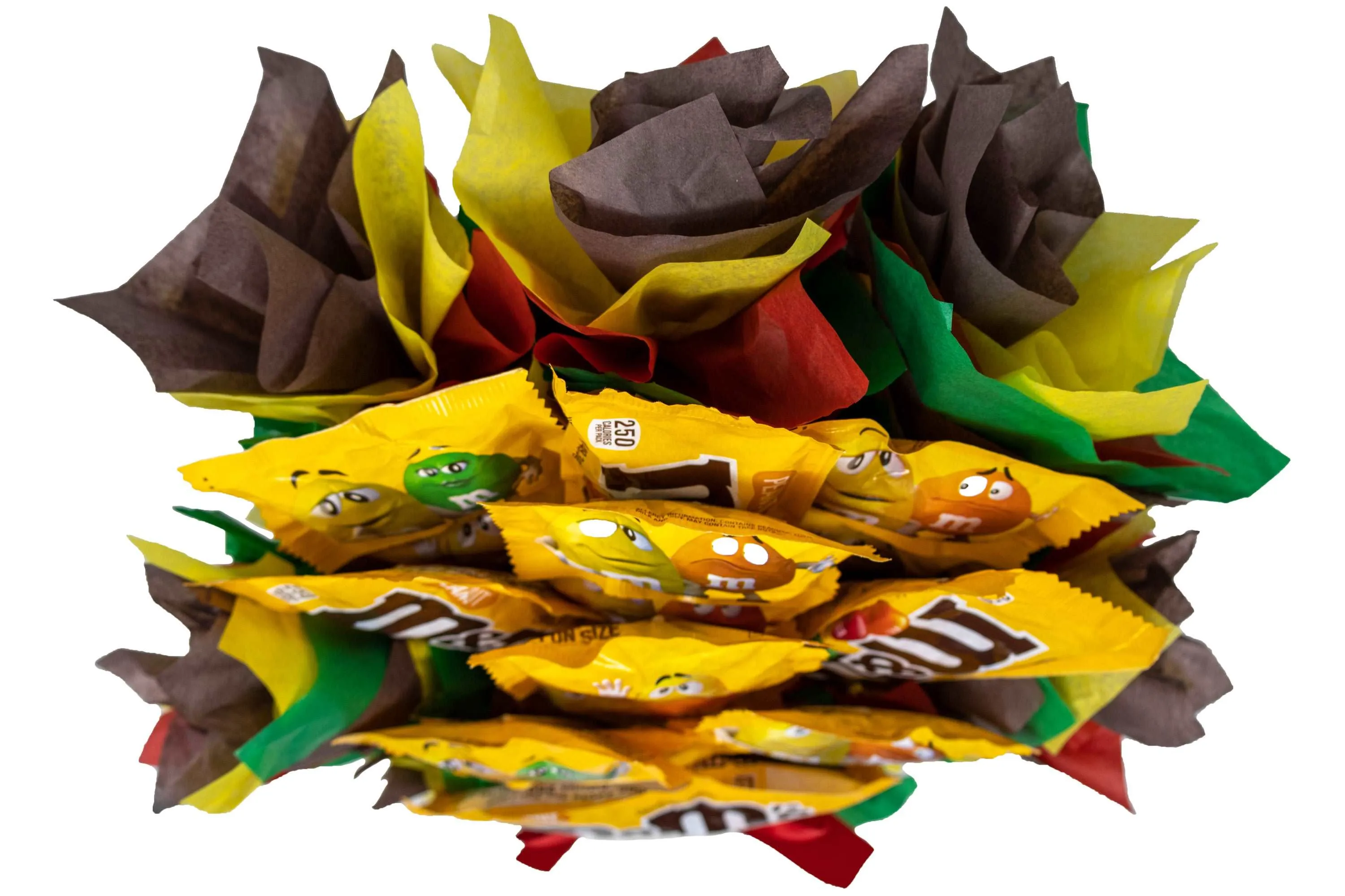 Peanut M&M's Candy Bouquet