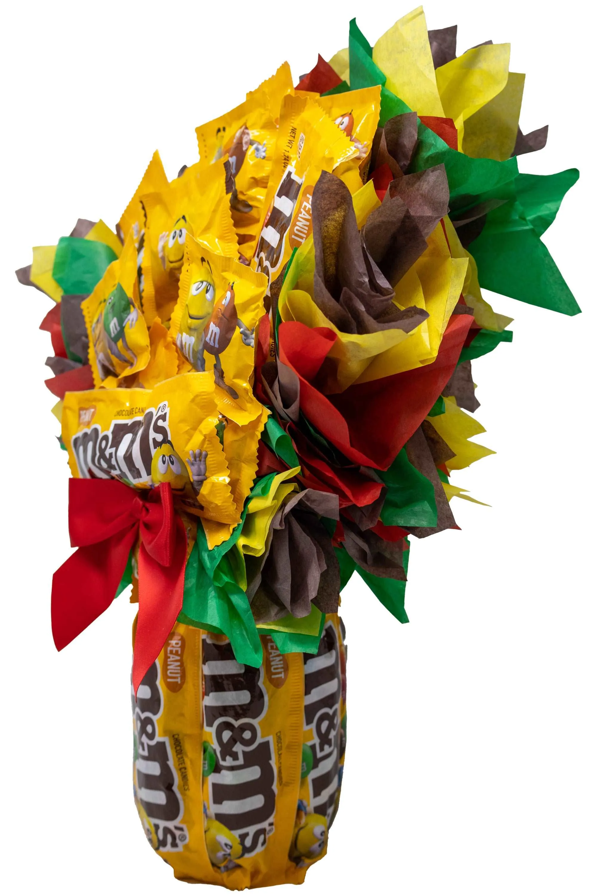 Peanut M&M's Candy Bouquet