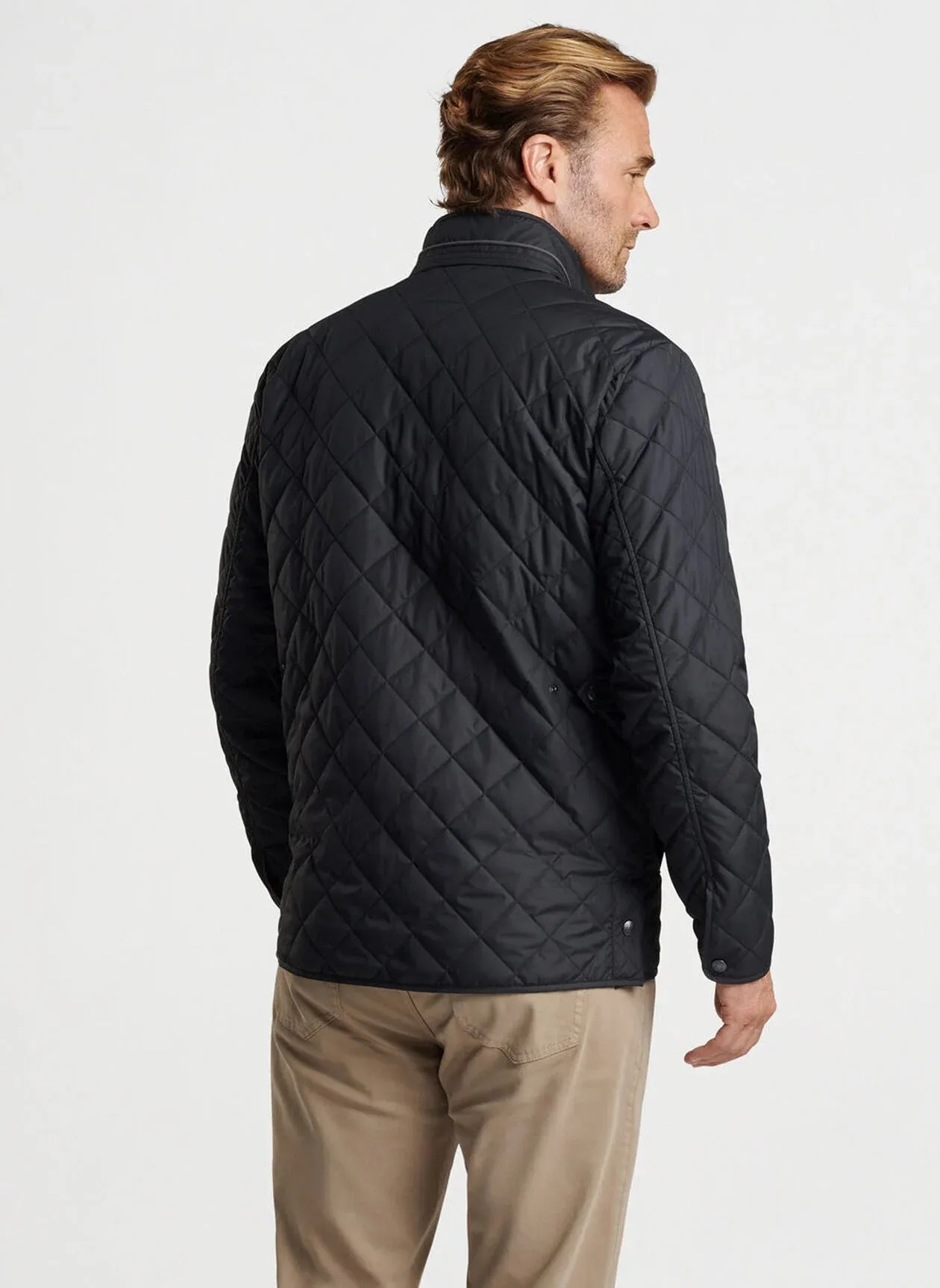 Peter Millar Suffolk Coat - Black