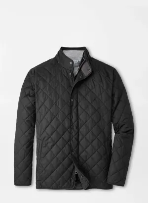 Peter Millar Suffolk Coat - Black