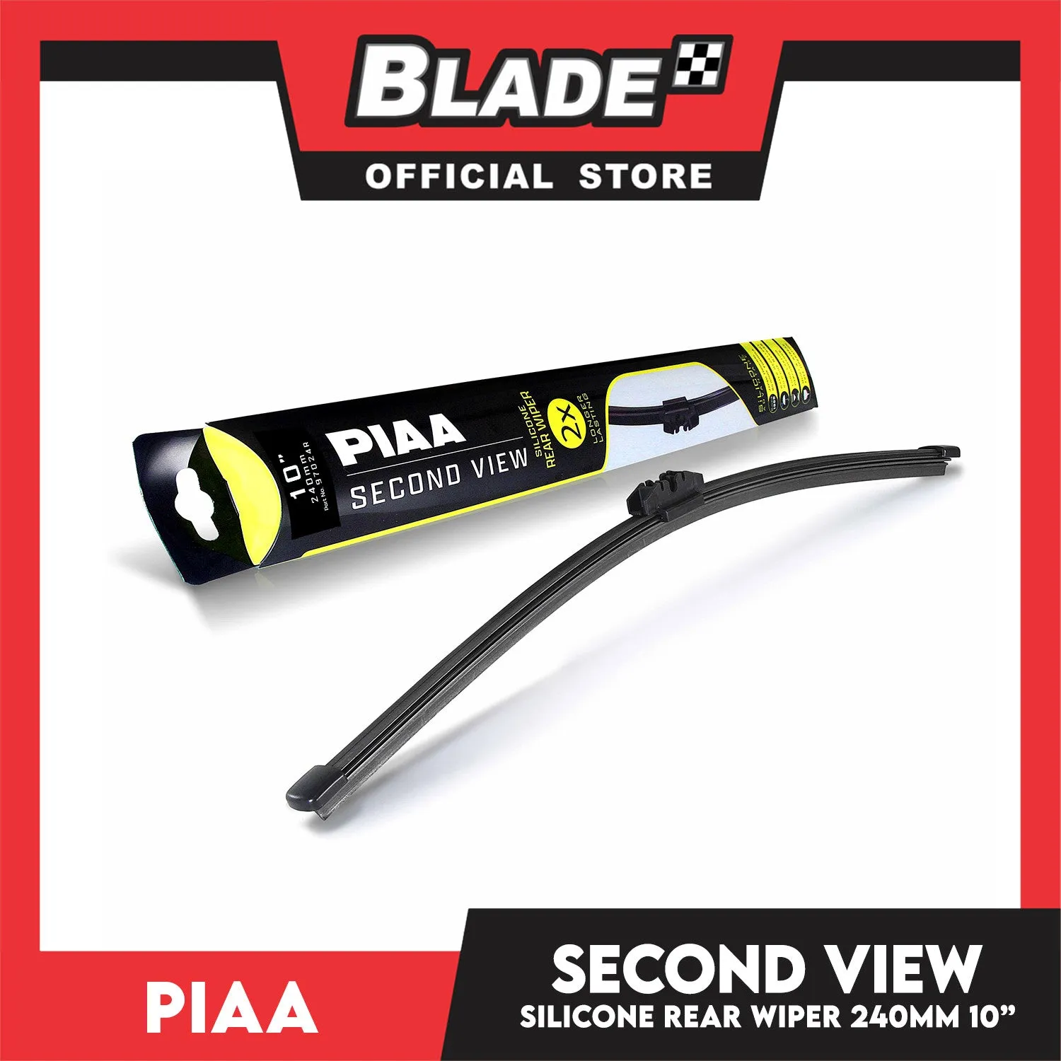 Piaa Second View Silicone Advantage Rear Wiper Blades 10''/ 240mm