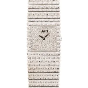 Piaget White Gold Diamond Emperador Watch Ref. 9131C20