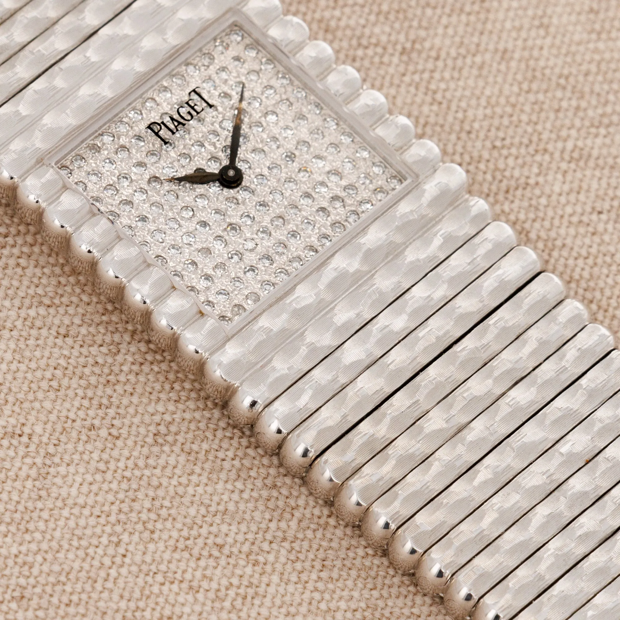 Piaget White Gold Diamond Emperador Watch Ref. 9131C20