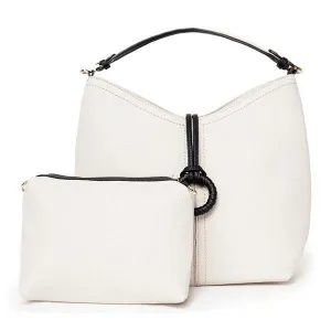 Quality Design Women's Tote  Grey Bag 2 in 1 Set Handbags
