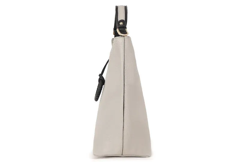 Quality Design Women's Tote  Grey Bag 2 in 1 Set Handbags