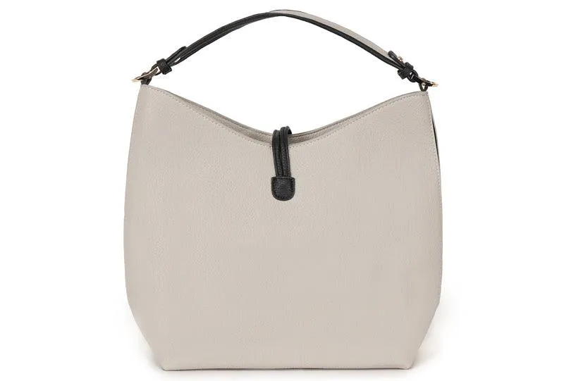 Quality Design Women's Tote  Grey Bag 2 in 1 Set Handbags