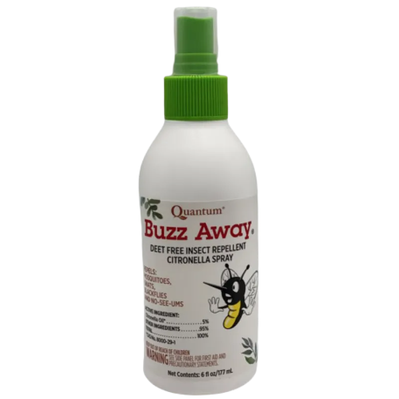 Quantum Health Buzz Away Deet Free Insect Repellent Spray 6 oz