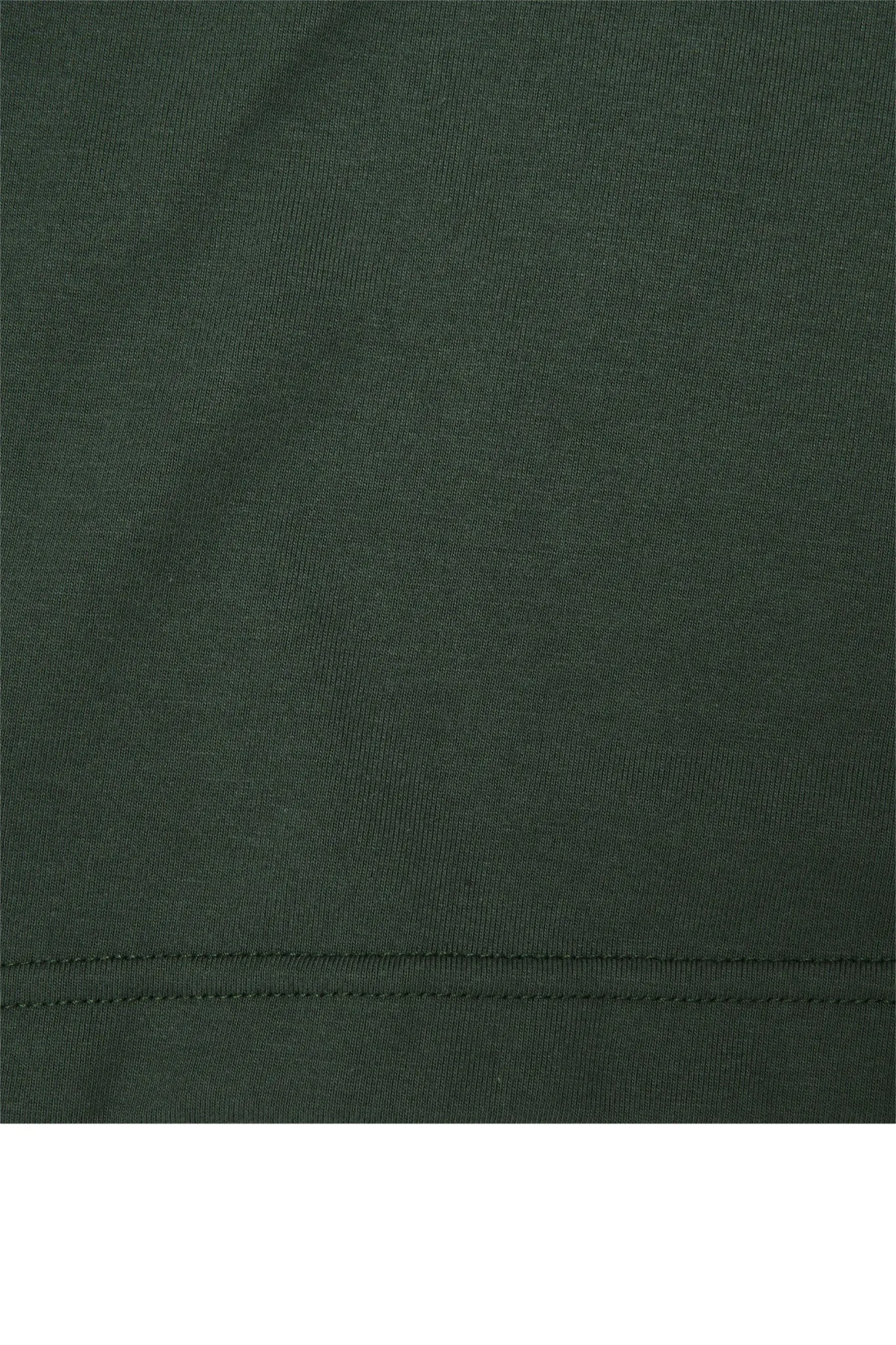 QUARTER ZIP L/S TEE IN MOSS