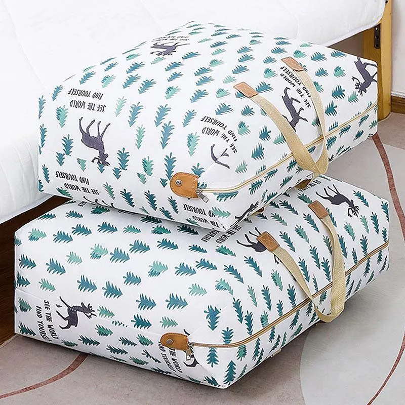 Quilt Storage Bag Waterproof Fabric 4 Styles 1PC