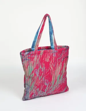 QUILTED SHOPPER BAG