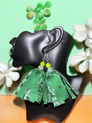 Rebel Earrings (Dark Green)
