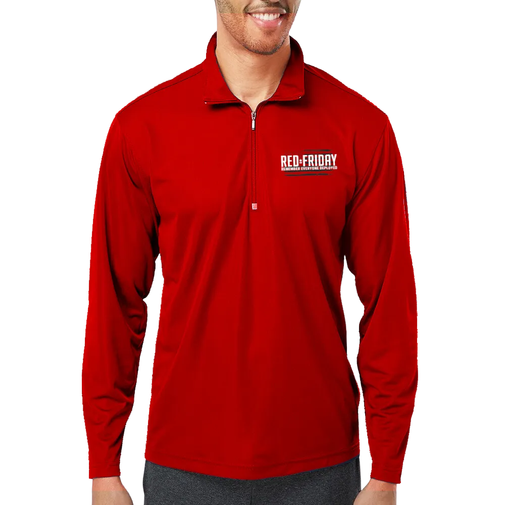 RED Friday Performance 1/4 Zip (Red)
