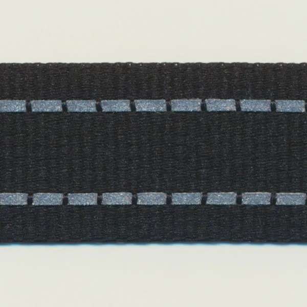 Reflect Weave Tape #1 Black & Silver Reflector