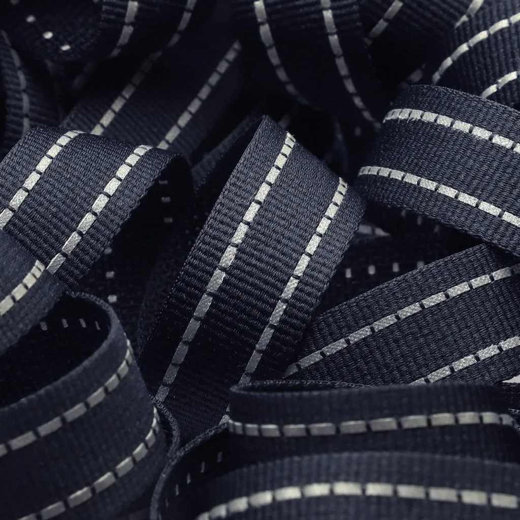 Reflect Weave Tape #1 Black & Silver Reflector