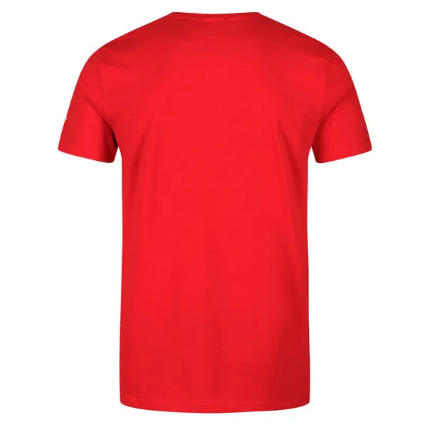 Regatta Men's Breezed Graphic T-Shirt - Chinese Red