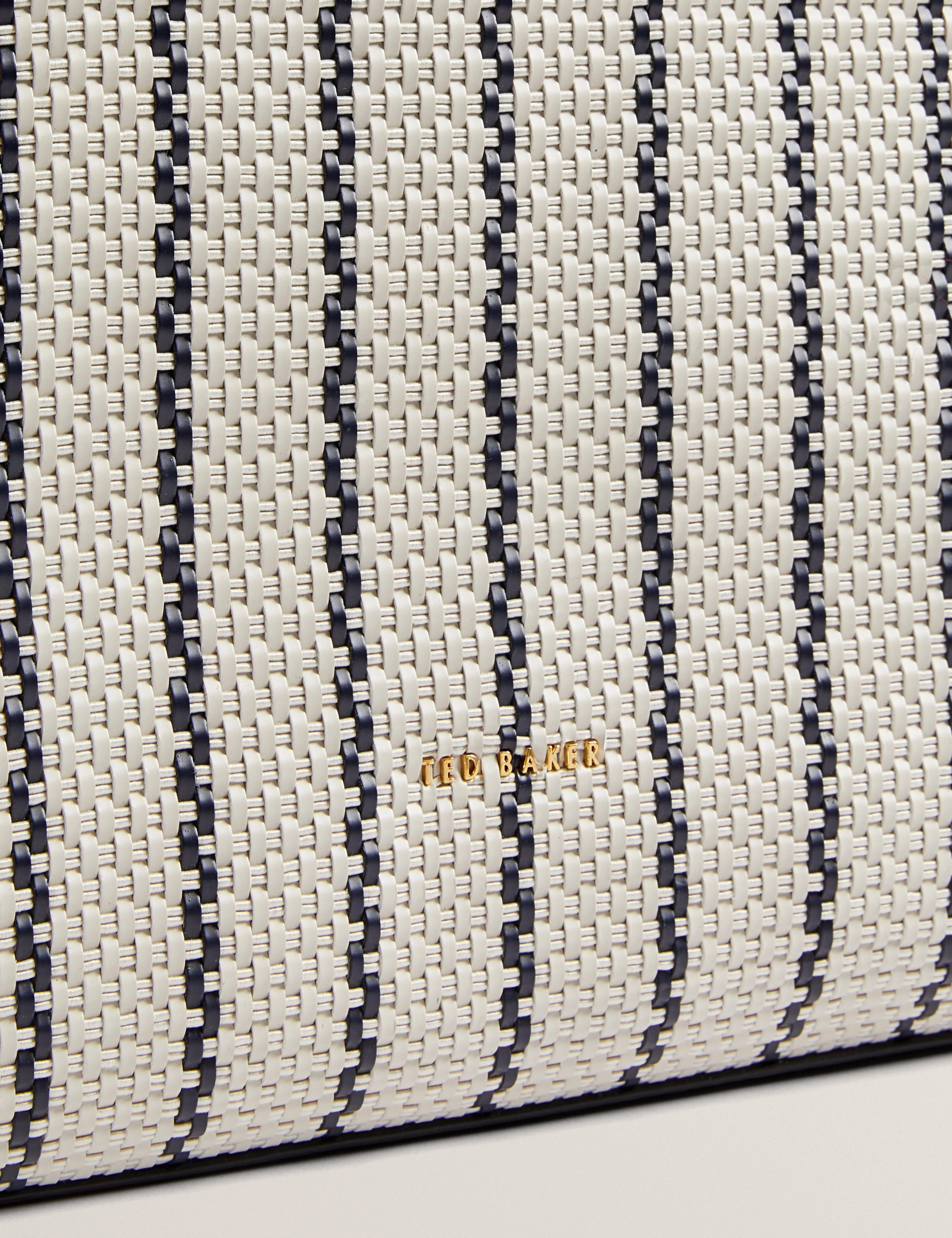 Riveren Woven Webbing Large Shopper Navy