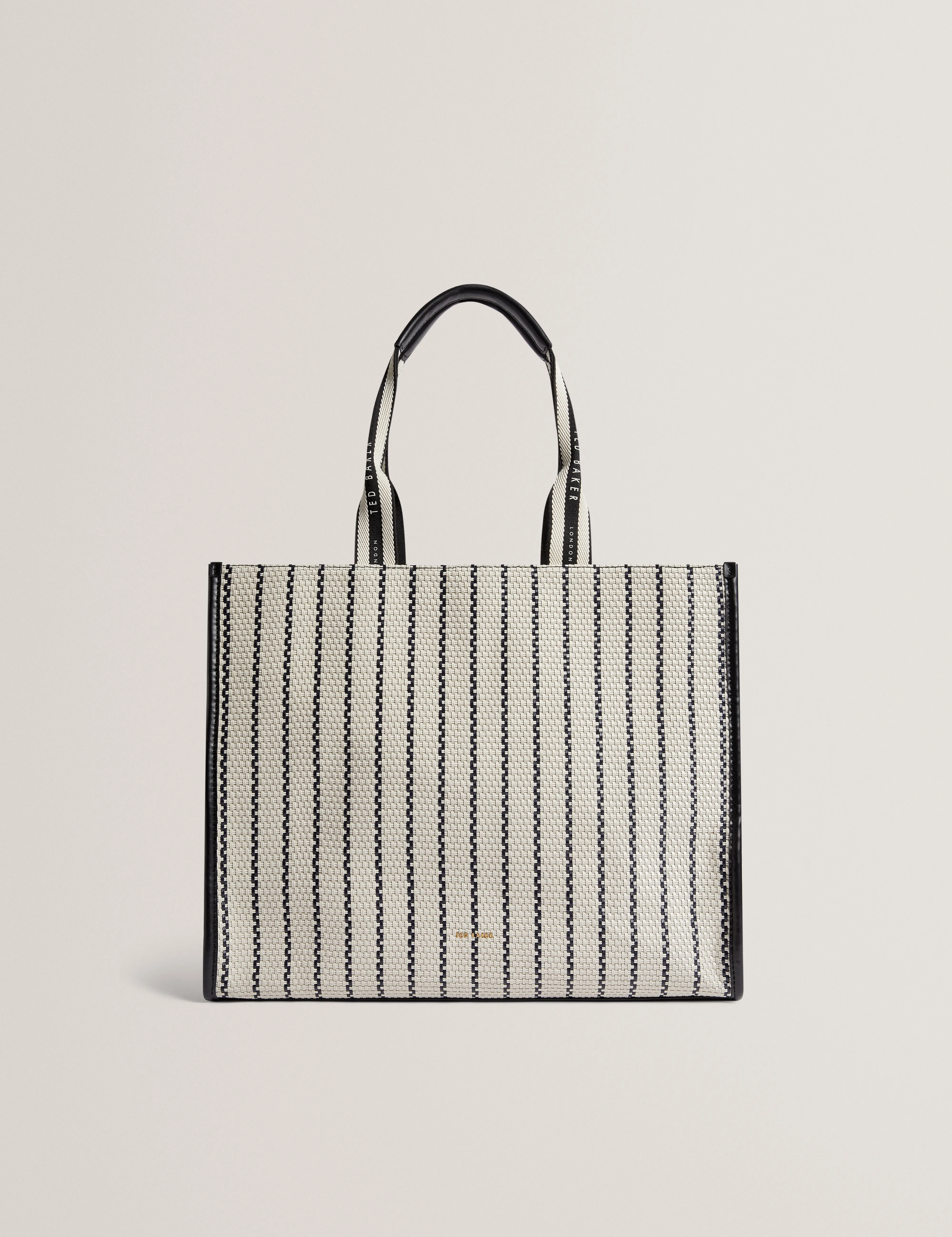 Riveren Woven Webbing Large Shopper Navy
