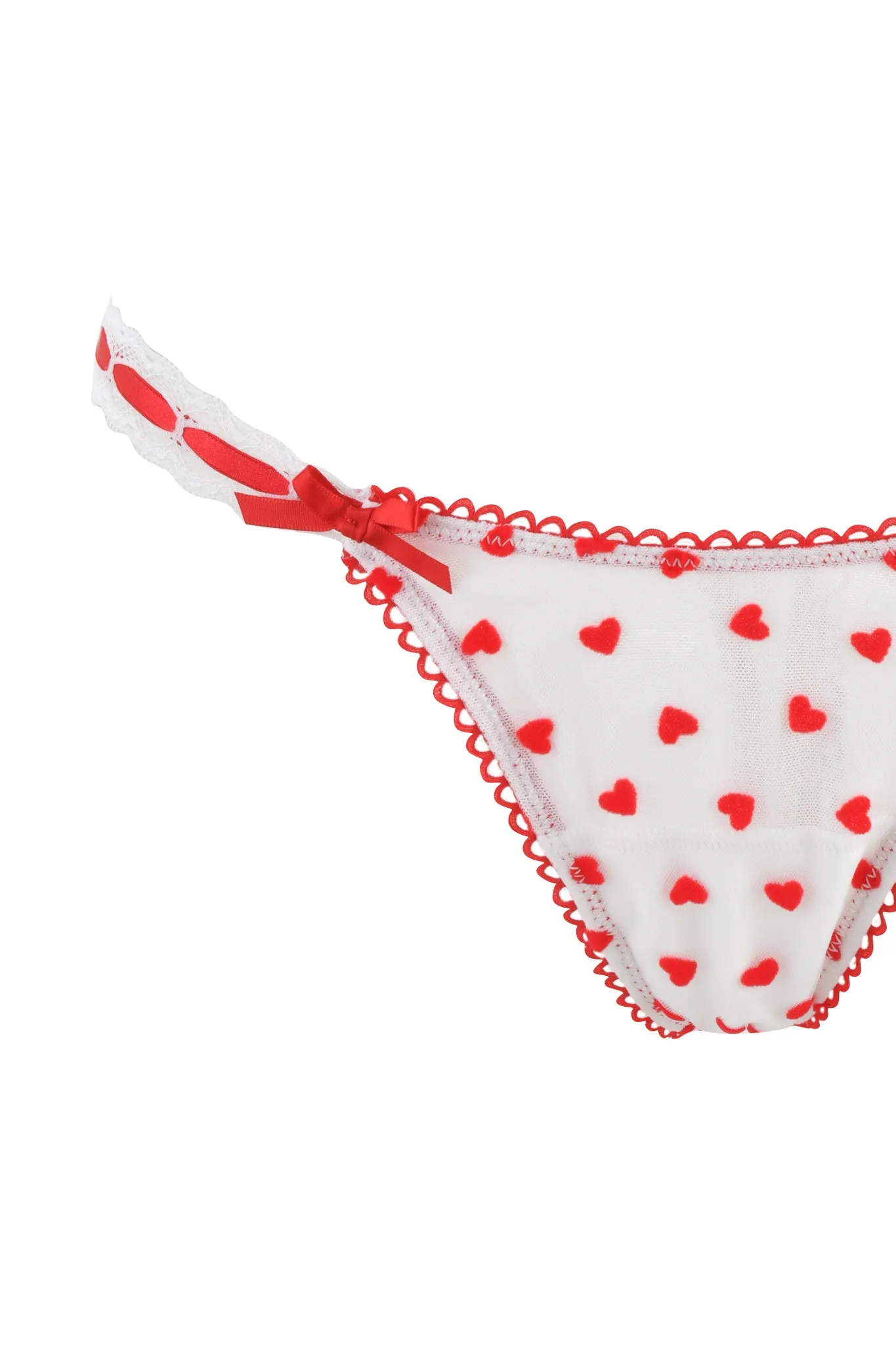 ROMY 2 PIECE SET - WHITE : HEARTBEAT