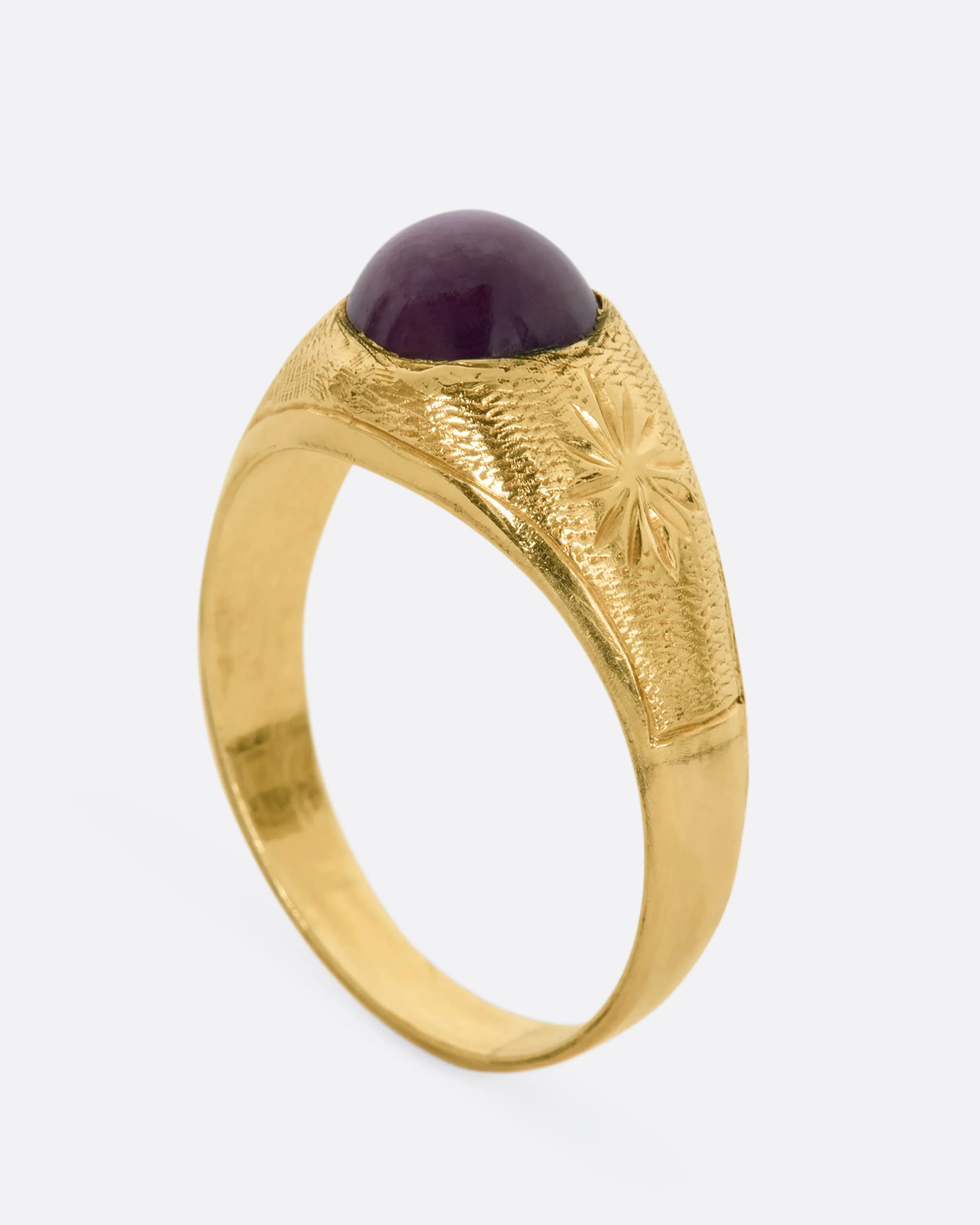 Ruby Dome Ring