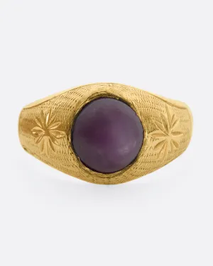 Ruby Dome Ring