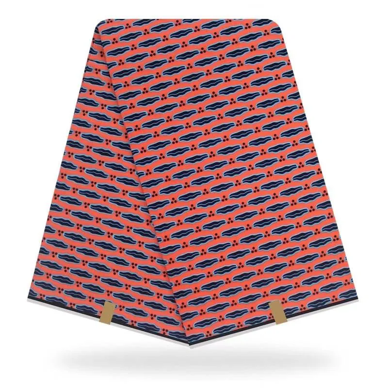 Salmon Pink Holland Imported Prints