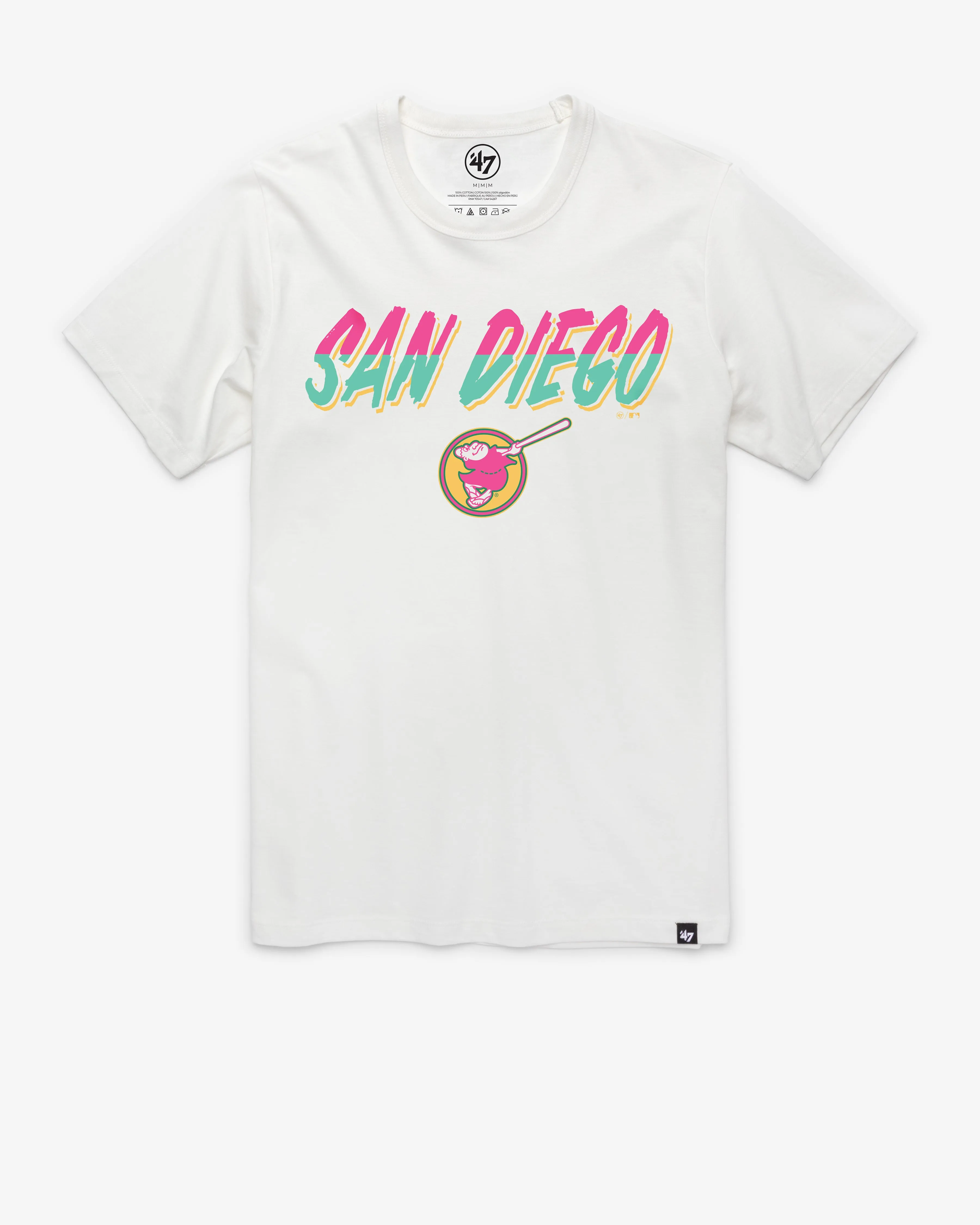 SAN DIEGO PADRES CITY CONNECT PREGAME '47 FRANKLIN TEE