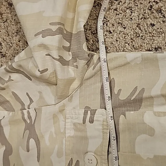Sanctuary Camouflage Jacket - Beige and Gray