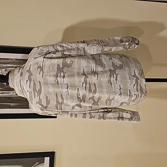 Sanctuary Camouflage Jacket - Beige and Gray