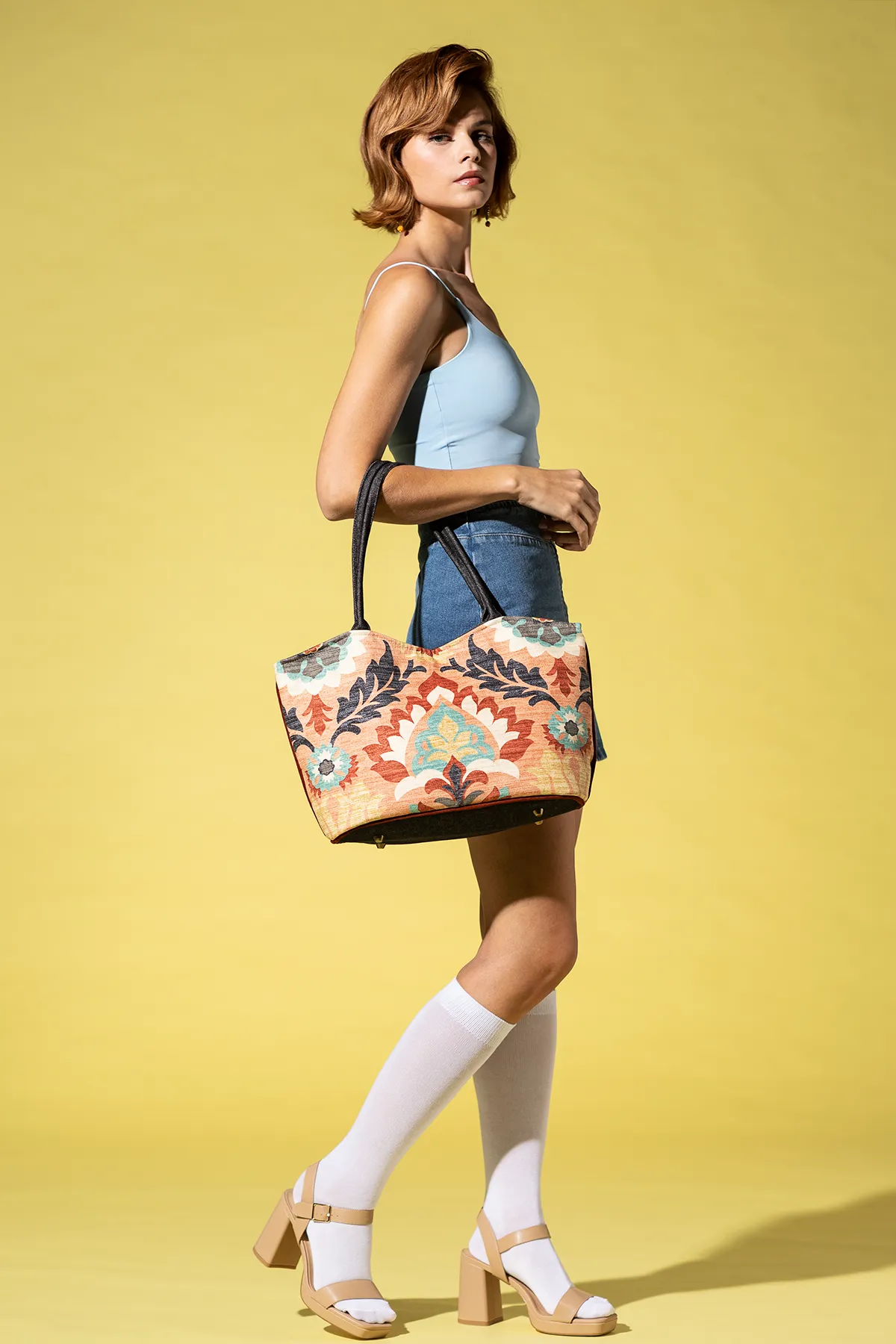 Santa Monica Lolita Handbag with Matching Pouch